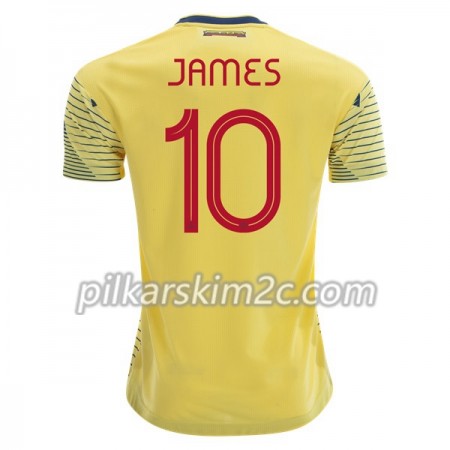 Koszulka Kolumbia James Rodriguez 10 Główna Copa América 2019 - Koszulki Piłkarskie